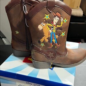 Disney Brown Kids Cowboy Boots